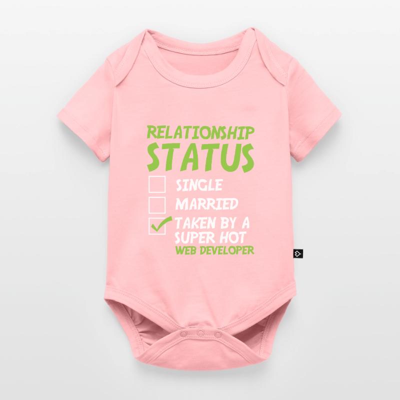 Web Developer Web Developer Funny Baby Premium short-sleeve bodysuit