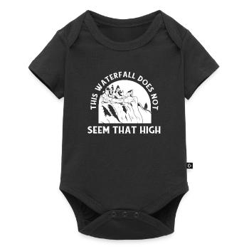 Rafting Fun White Water Rafting - Baby Premium short-sleeve bodysuit - black - Front