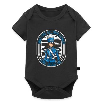 Fan train marching band - Baby Premium short-sleeve bodysuit - black - Front