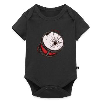 Fan Train Minstrel Train Drum - Baby Premium short-sleeve bodysuit - black - Front