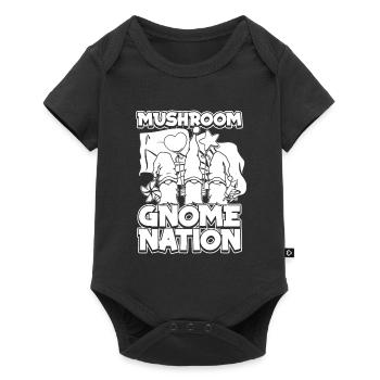 Cueilleurs de champignons Nation de champignons Nain de champignons - Body à manches courtes Premium Bébé - noir - Devant