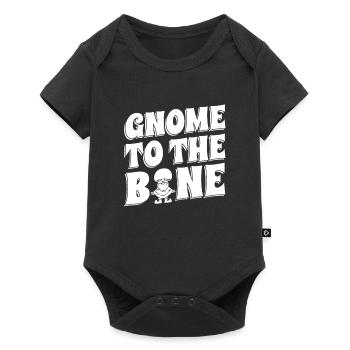 Mushroom pickers Mushrooms Mushroom dwarf - Baby Premium short-sleeve bodysuit - black - Front