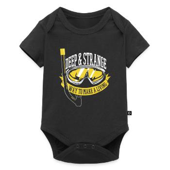 Diving Diver Funny Commercial Diving - Baby Premium short-sleeve bodysuit - black - Front