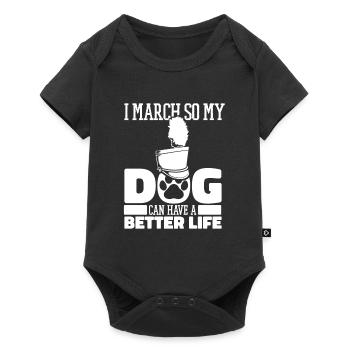 Fan train marching band - Baby Premium short-sleeve bodysuit - black - Front