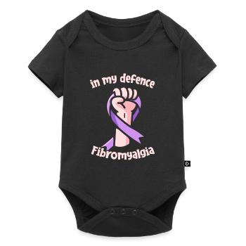 Fibromyalgie Rhumatisme mignon - Body à manches courtes Premium Bébé - noir - Devant