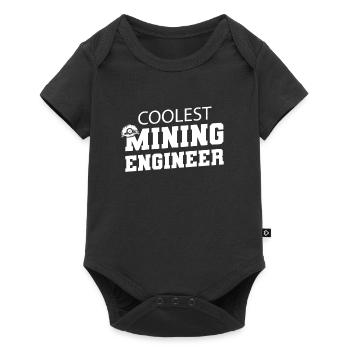 Engineer Mining Engineer - Baby Premium short-sleeve bodysuit - black - Front