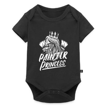 Peintre Vernisseur - Body à manches courtes Premium Bébé - noir - Devant