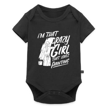 Painter Varnisher - Baby Premium short-sleeve bodysuit - black - Front