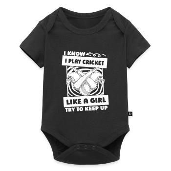 Cricket - Baby Premium short-sleeve bodysuit - black - Front