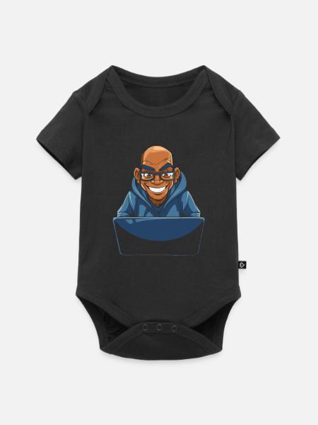 Web Entwickler Webdeveloper Cool - Baby Premium Kurzarmbody - Schwarz