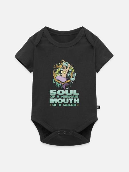 Voilier Voilier Voilier Femmes - Body à manches courtes Premium Bébé - noir