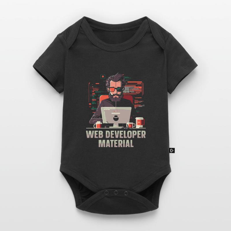 Web Developer Webdeveloper Cool Baby Premium short-sleeve bodysuit