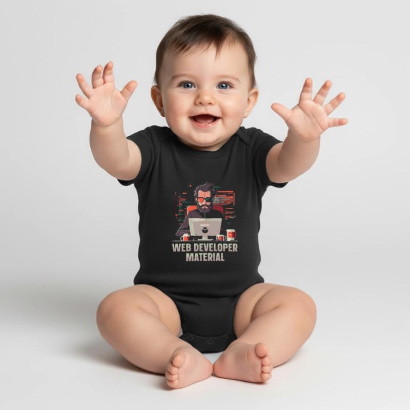 Web Developer Webdeveloper Cool Baby Premium short-sleeve bodysuit