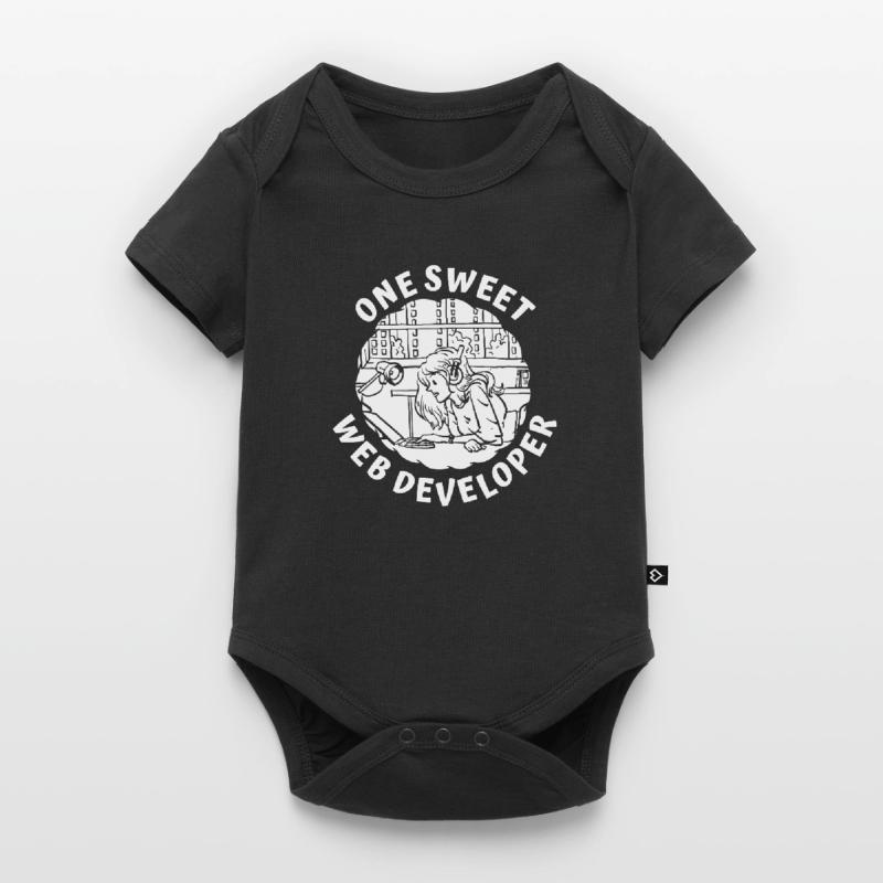 Web Developer Web Developer Baby Premium short-sleeve bodysuit