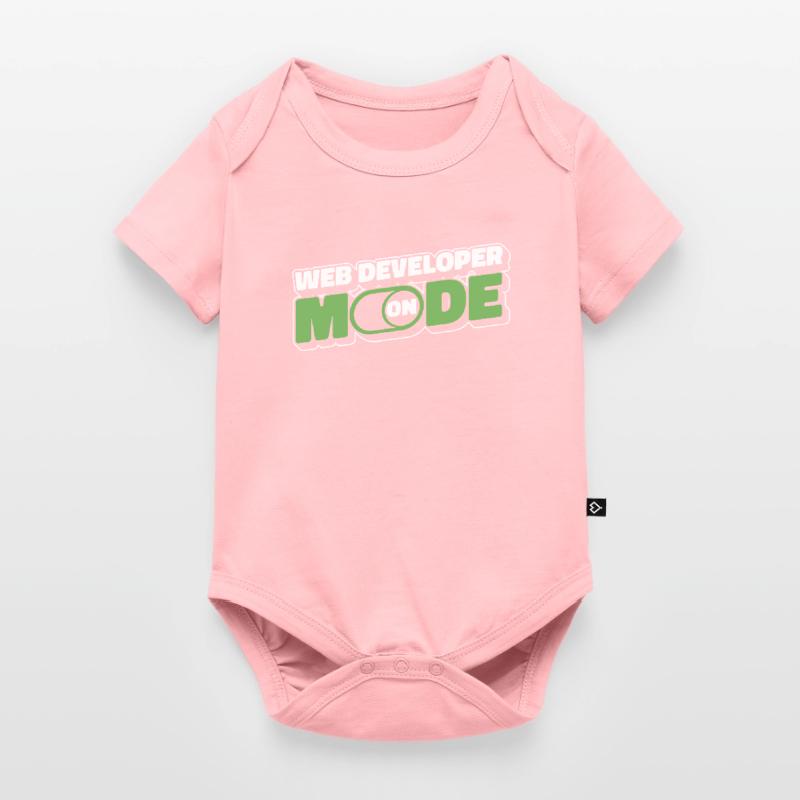 Web Developer Web Developer Mode On Baby Premium short-sleeve bodysuit