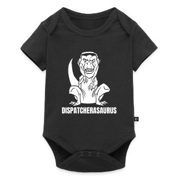Emergency call control center operations center T Rex - Baby Premium short-sleeve bodysuit - black - Front