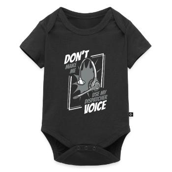 Emergency Call Control Center Operations Center Witzig - Baby Premium short-sleeve bodysuit - black - Front
