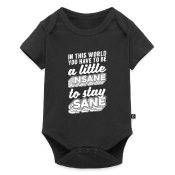 Psychologue Psychologue Drôle - Body à manches courtes Premium Bébé - noir - Devant