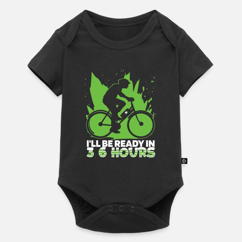 Vélo électrique Vélo électrique 3 6 heures - Body à manches courtes Premium Bébé - noir