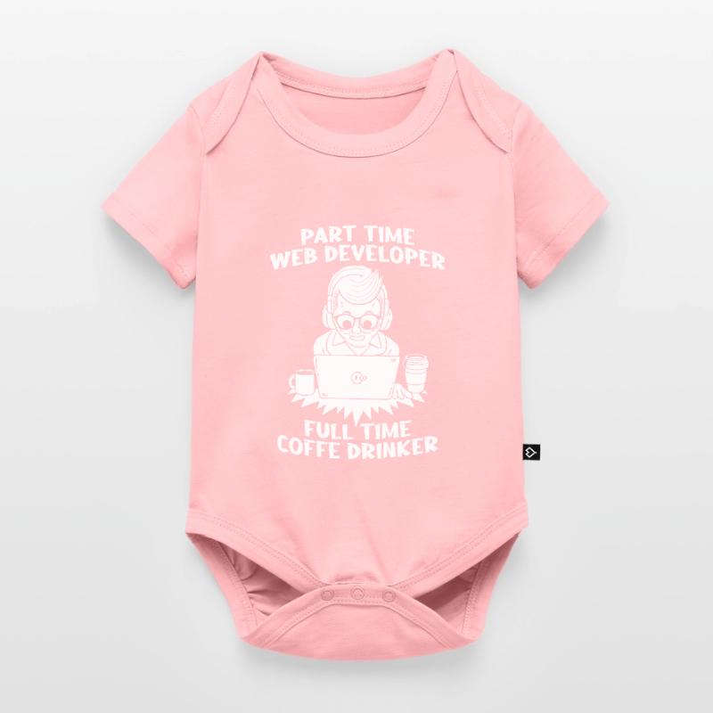 Web Developer Web Developer Baby Premium short-sleeve bodysuit