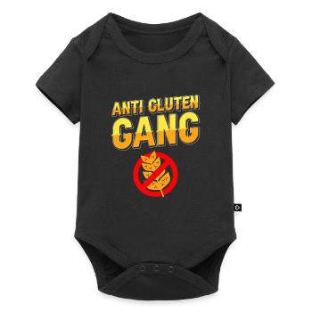 Plaisir sans gluten - Body à manches courtes Premium Bébé - noir - Devant