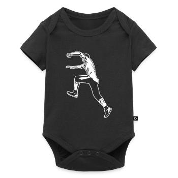 Le parkour - Body à manches courtes Premium Bébé - noir - Devant