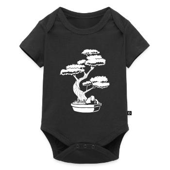 Bonsaï - Body à manches courtes Premium Bébé - noir - Devant