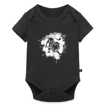 Zodiac sign Leo Symbol - Baby Premium short-sleeve bodysuit - black - Front