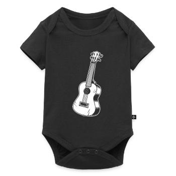 Ukulélé - Body à manches courtes Premium Bébé - noir - Devant