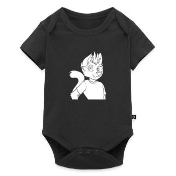 Furry Fandom Fursuits Fox - Body à manches courtes Premium Bébé - noir - Devant