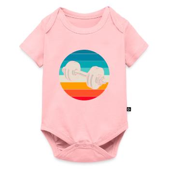 Fitness - Baby Premium short-sleeve bodysuit - rose - Front