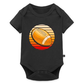 Football américain - Body à manches courtes Premium Bébé - noir - Devant