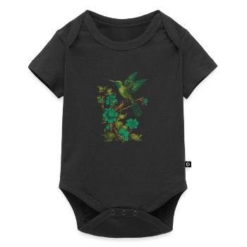 Hummingbird - Baby Premium short-sleeve bodysuit - black - Front
