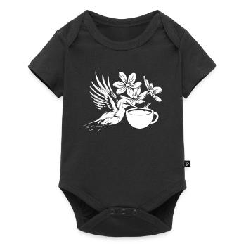 Hummingbird - Baby Premium short-sleeve bodysuit - black - Front
