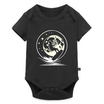 Kitesurfer Kitesurfen Kiten Kitesurf - Body à manches courtes Premium Bébé - noir - Devant