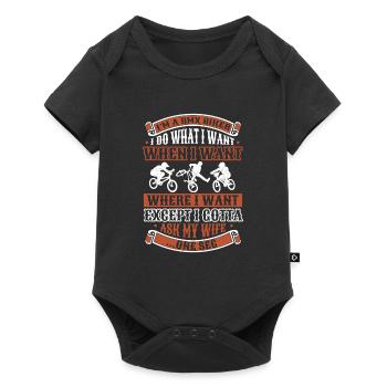 Bmx Bmx Motard - Body à manches courtes Premium Bébé - noir - Devant