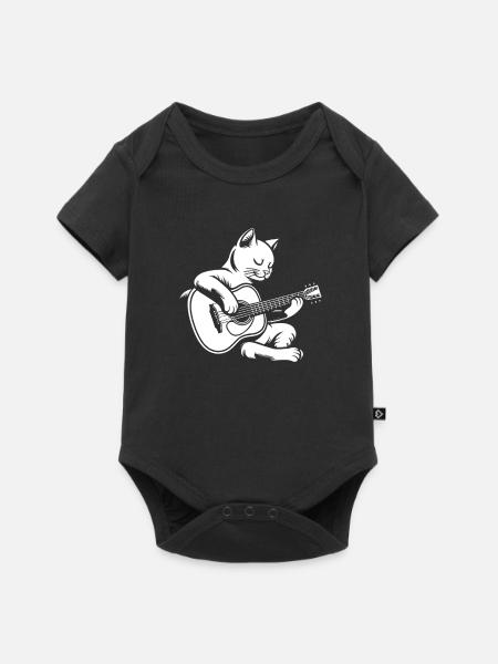 Akustikgitarre - Baby Premium Kurzarmbody - Schwarz