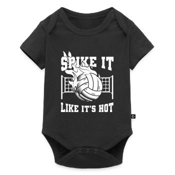 Volleyball Volleyballer - Baby Premium short-sleeve bodysuit - black - Front