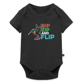 Colibri - Body à manches courtes Premium Bébé - noir - Devant