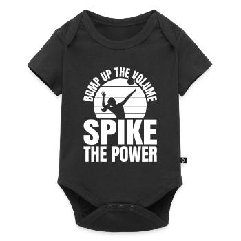 Volleyball Volleyballer - Baby Premium short-sleeve bodysuit - black - Front