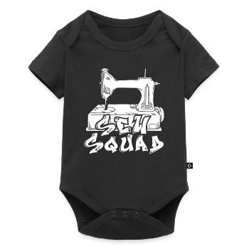Sewing Sewing Machine - Baby Premium short-sleeve bodysuit - black - Front