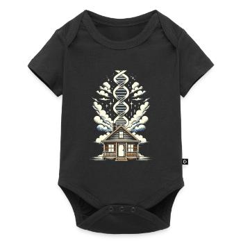 Real Estate Agent Its In My DNA - Baby Premium short-sleeve bodysuit - black - Front