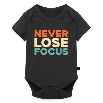 Photographer Photography Camera - Baby Premium short-sleeve bodysuit - black - Front
