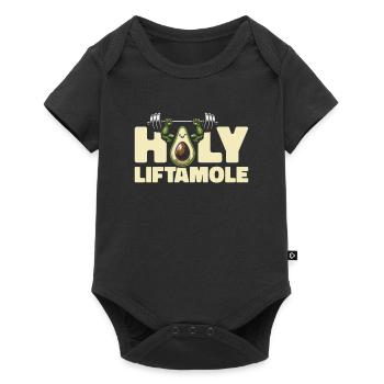 Powerlifting Powerlifter Avocat Holy Liftamole - Body à manches courtes Premium Bébé - noir - Devant