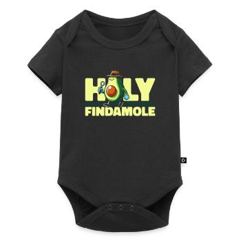 Forensics Forensic Scientist Avocado Holy Findamole - Baby Premium short-sleeve bodysuit - black - Front