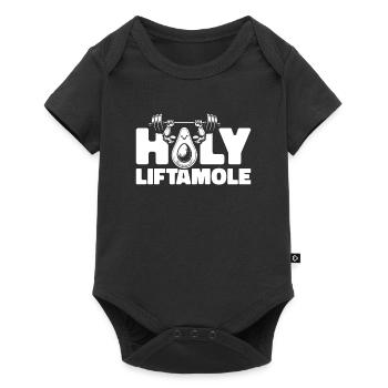 Powerlifting Powerlifter Avocat Holy Liftamole - Body à manches courtes Premium Bébé - noir - Devant