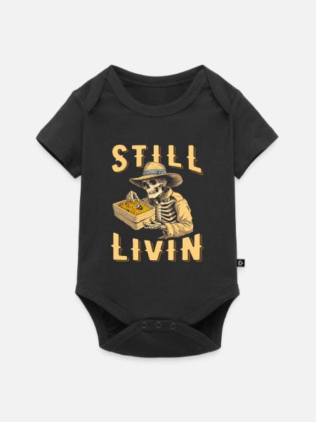 Imker Bienenzüchter - Baby Premium Kurzarmbody - Schwarz