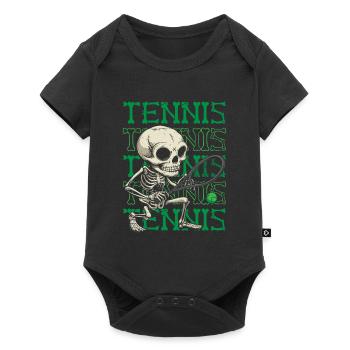 Tennis - Body à manches courtes Premium Bébé - noir - Devant
