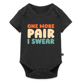 Sneakers One More Pair I Swear - Baby Premium Kurzarmbody - Schwarz - Vorne