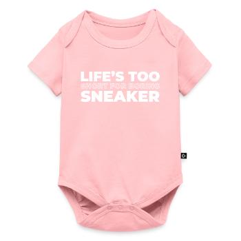Sneakers - Baby Premium short-sleeve bodysuit - rose - Front